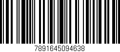 Código de barras (EAN, GTIN, SKU, ISBN): '7891645094638'