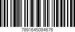 Código de barras (EAN, GTIN, SKU, ISBN): '7891645094676'