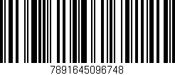 Código de barras (EAN, GTIN, SKU, ISBN): '7891645096748'