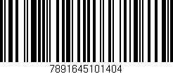 Código de barras (EAN, GTIN, SKU, ISBN): '7891645101404'