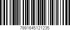 Código de barras (EAN, GTIN, SKU, ISBN): '7891645121235'
