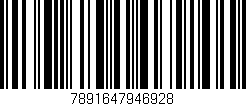 Código de barras (EAN, GTIN, SKU, ISBN): '7891647946928'