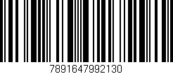 Código de barras (EAN, GTIN, SKU, ISBN): '7891647992130'