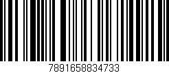 Código de barras (EAN, GTIN, SKU, ISBN): '7891658834733'