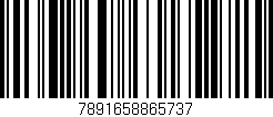 Código de barras (EAN, GTIN, SKU, ISBN): '7891658865737'