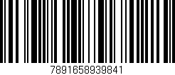 Código de barras (EAN, GTIN, SKU, ISBN): '7891658939841'