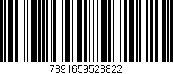 Código de barras (EAN, GTIN, SKU, ISBN): '7891659528822'