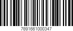Código de barras (EAN, GTIN, SKU, ISBN): '7891661000347'