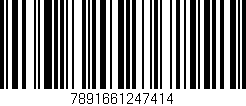 Código de barras (EAN, GTIN, SKU, ISBN): '7891661247414'