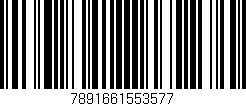 Código de barras (EAN, GTIN, SKU, ISBN): '7891661553577'