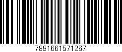 Código de barras (EAN, GTIN, SKU, ISBN): '7891661571267'