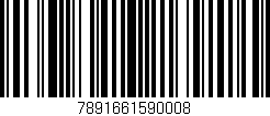 Código de barras (EAN, GTIN, SKU, ISBN): '7891661590008'