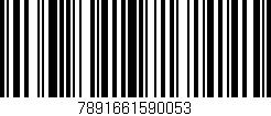 Código de barras (EAN, GTIN, SKU, ISBN): '7891661590053'