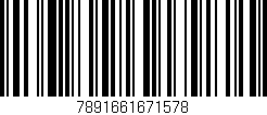 Código de barras (EAN, GTIN, SKU, ISBN): '7891661671578'