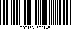 Código de barras (EAN, GTIN, SKU, ISBN): '7891661673145'