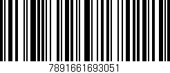 Código de barras (EAN, GTIN, SKU, ISBN): '7891661693051'
