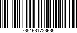 Código de barras (EAN, GTIN, SKU, ISBN): '7891661733689'