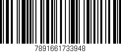 Código de barras (EAN, GTIN, SKU, ISBN): '7891661733948'
