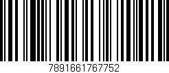 Código de barras (EAN, GTIN, SKU, ISBN): '7891661767752'