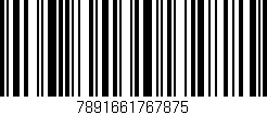 Código de barras (EAN, GTIN, SKU, ISBN): '7891661767875'