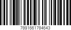 Código de barras (EAN, GTIN, SKU, ISBN): '7891661784643'