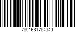 Código de barras (EAN, GTIN, SKU, ISBN): '7891661784940'