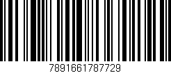 Código de barras (EAN, GTIN, SKU, ISBN): '7891661787729'