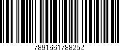 Código de barras (EAN, GTIN, SKU, ISBN): '7891661788252'
