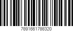 Código de barras (EAN, GTIN, SKU, ISBN): '7891661788320'