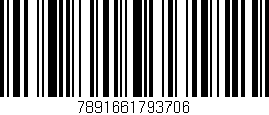 Código de barras (EAN, GTIN, SKU, ISBN): '7891661793706'