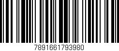 Código de barras (EAN, GTIN, SKU, ISBN): '7891661793980'