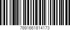 Código de barras (EAN, GTIN, SKU, ISBN): '7891661814173'