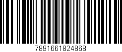 Código de barras (EAN, GTIN, SKU, ISBN): '7891661824868'