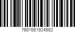 Código de barras (EAN, GTIN, SKU, ISBN): '7891661824882'