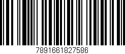 Código de barras (EAN, GTIN, SKU, ISBN): '7891661827586'