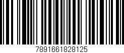 Código de barras (EAN, GTIN, SKU, ISBN): '7891661828125'