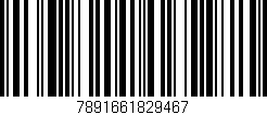 Código de barras (EAN, GTIN, SKU, ISBN): '7891661829467'