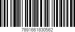 Código de barras (EAN, GTIN, SKU, ISBN): '7891661830562'