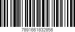 Código de barras (EAN, GTIN, SKU, ISBN): '7891661832856'