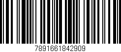 Código de barras (EAN, GTIN, SKU, ISBN): '7891661842909'