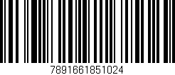 Código de barras (EAN, GTIN, SKU, ISBN): '7891661851024'