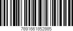 Código de barras (EAN, GTIN, SKU, ISBN): '7891661852885'