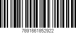 Código de barras (EAN, GTIN, SKU, ISBN): '7891661852922'