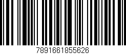 Código de barras (EAN, GTIN, SKU, ISBN): '7891661855626'