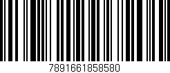 Código de barras (EAN, GTIN, SKU, ISBN): '7891661858580'