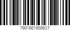 Código de barras (EAN, GTIN, SKU, ISBN): '7891661858627'