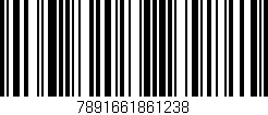 Código de barras (EAN, GTIN, SKU, ISBN): '7891661861238'