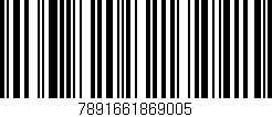 Código de barras (EAN, GTIN, SKU, ISBN): '7891661869005'
