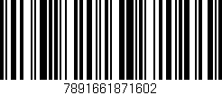 Código de barras (EAN, GTIN, SKU, ISBN): '7891661871602'
