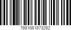 Código de barras (EAN, GTIN, SKU, ISBN): '7891661873262'